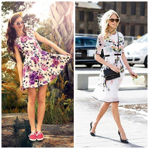 Floral Dress Outfit Inspirations