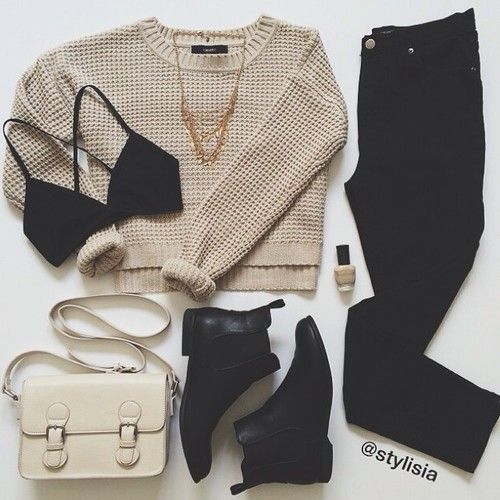 sweater outfit