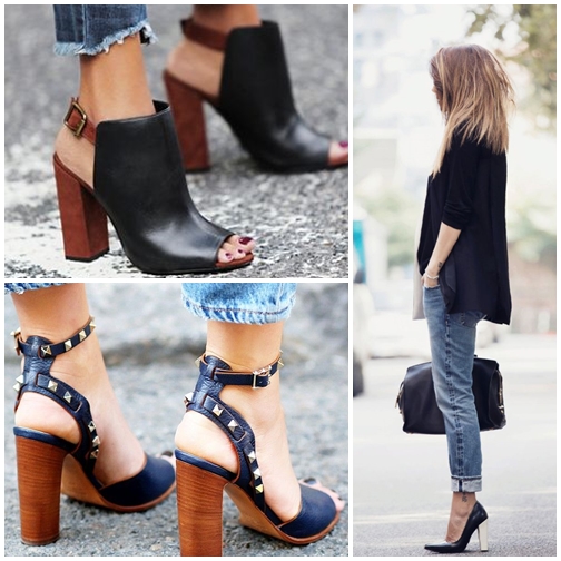 Block Heels For Summer 2015? Lets Have a Try!