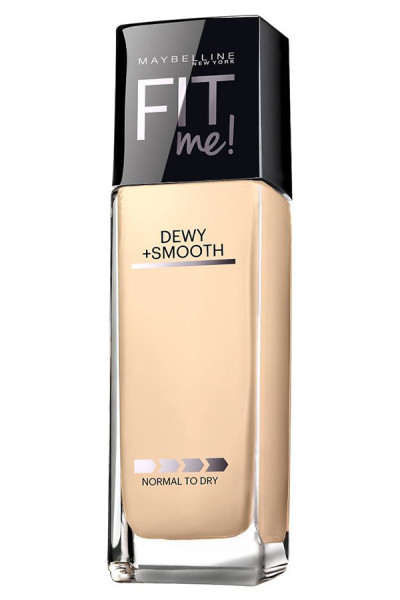Maybelline Fit Me! Dewy + Smooth Foundation, $7.99; at Ulta
