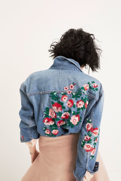 The Oversized Jean Jacket: Embroidered Edition