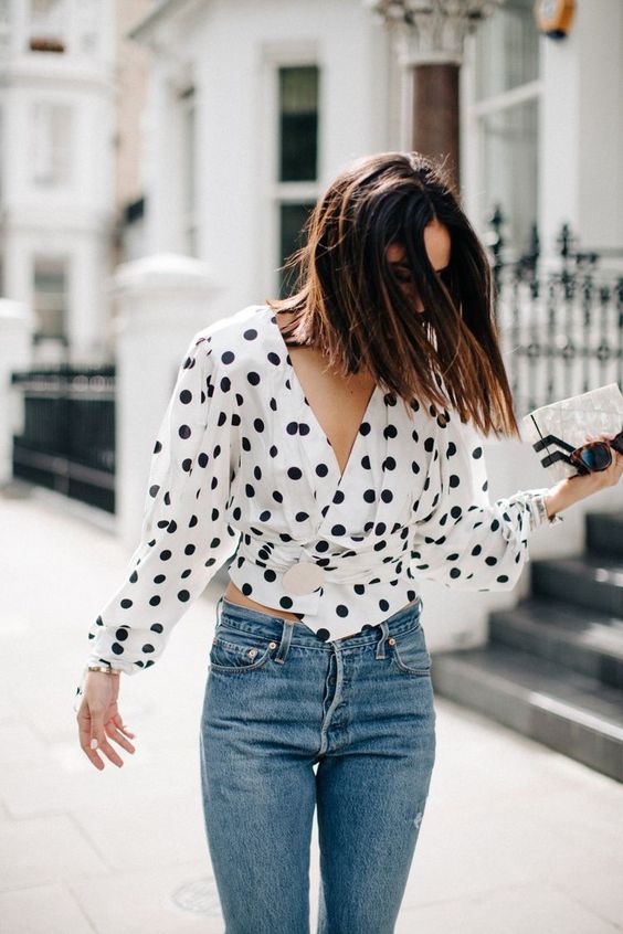 How to Style Polka Dots Outfit Nowadays