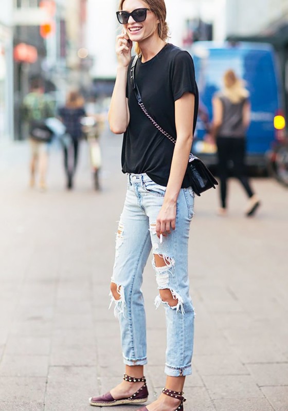 Boyfriend Jeans Outfit Ideas You Can Follow Right Now! » Celebrity ...