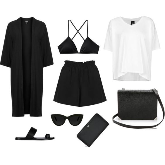 How To Wear Monochrome Fashion For Summer Looks – Ferbena.com