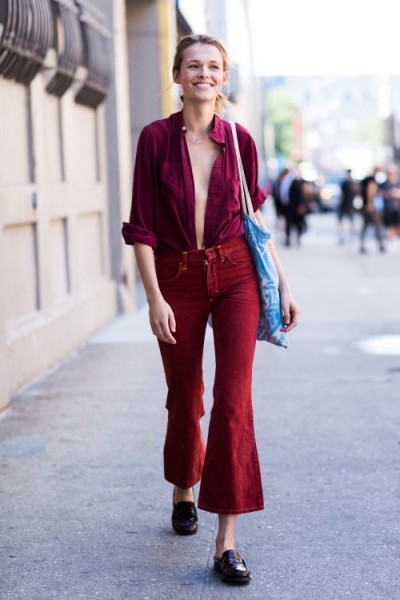 Picked Color: How To Wear Maroon Outfit For This Year!