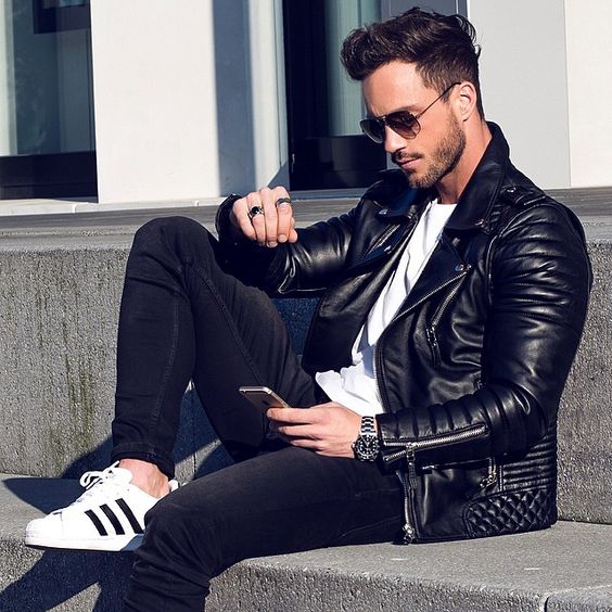 Menstyle: Outfit Ideas to Wear Adidas Superstar » Celebrity Fashion ...