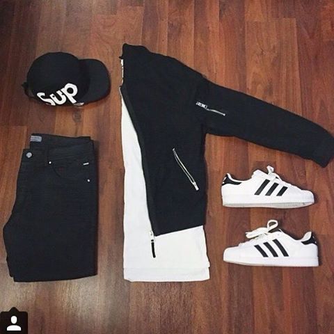 Menstyle: Outfit Ideas to Wear Adidas Superstar » Celebrity Fashion ...