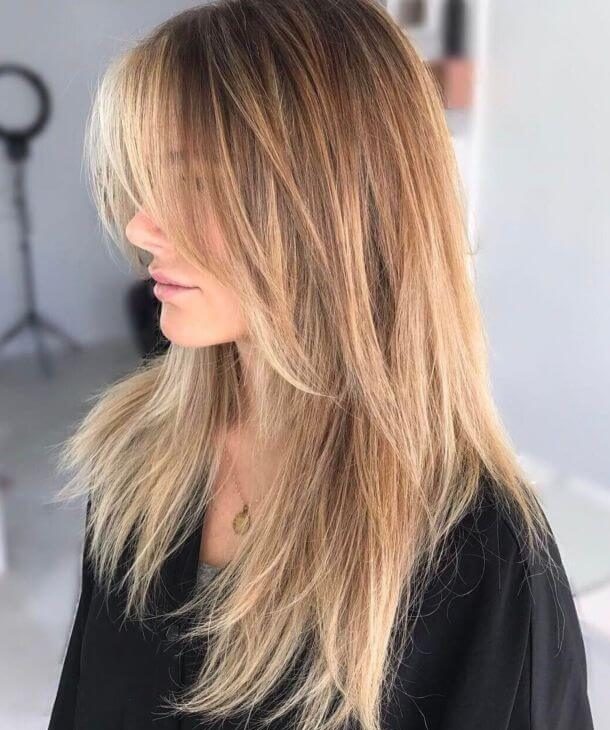 Shaggy hairstyle