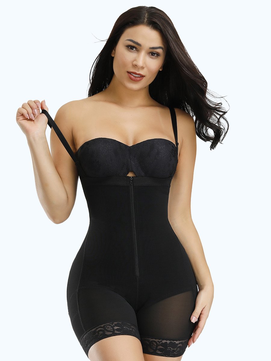 AirSlim™ Firm Tummy Compression Bodysuit Shaper with Butt Lifter