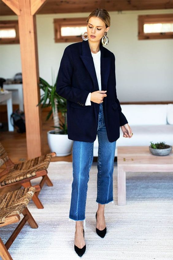How to Style Oversized Blazer For Office Outfit Looks