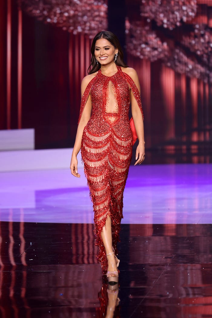 Stunning Looks By Top Ten 69th Miss Universe Evening Gown 