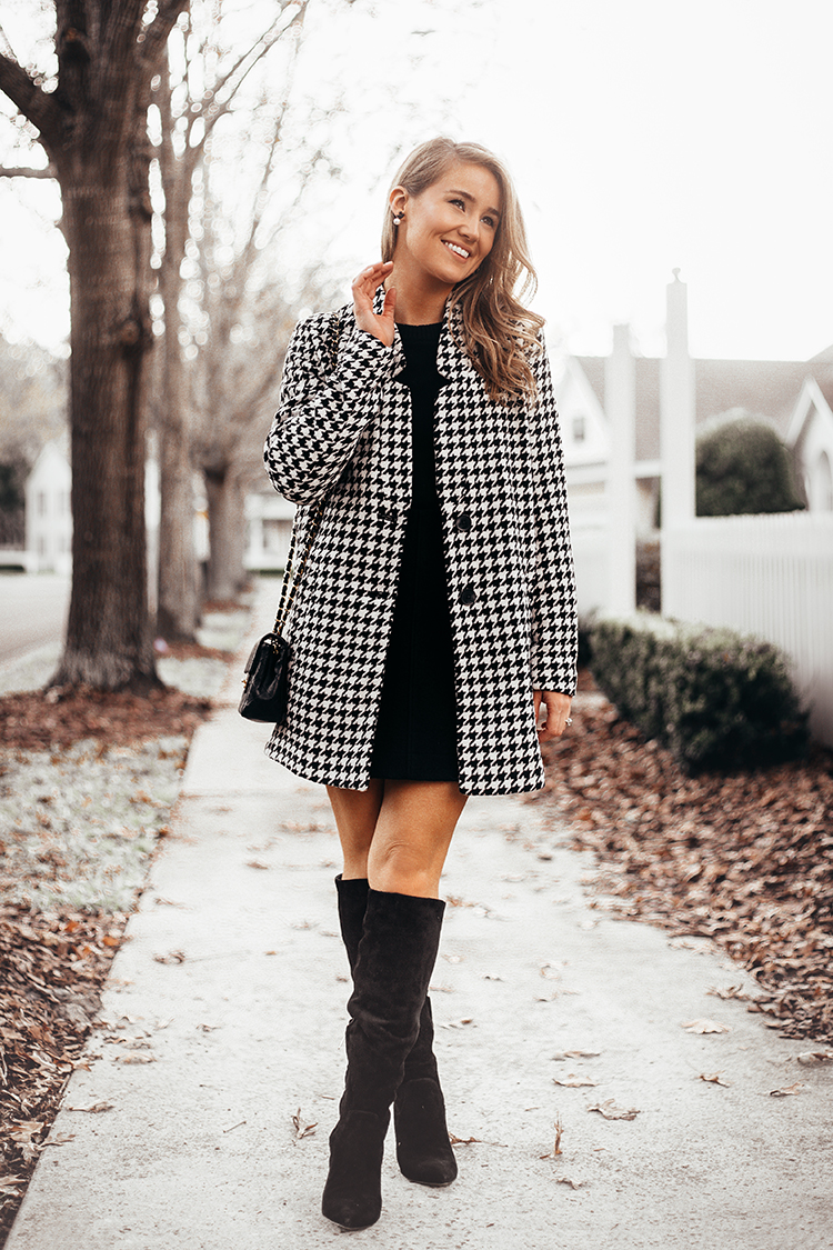 Basic Guide To Style Houndstooth Trend This Fall